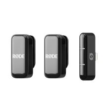 RODE Wireless Micro - 2-Channel Digital Wireless System (Lightning, Black)
