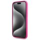 5. Karl Lagerfeld KLHMP15SSKHPPLF iPhone 15 6.1" fuchsia/fuschia hardcase Silicone Karl Head Print MagSafe
