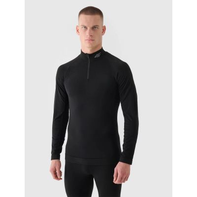 2. Men's seamless thermal underwear with merino wool (top) 4F 4FWAW24USEAM197-20S