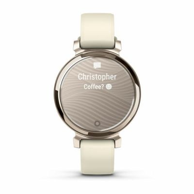 4. Garmin Lily 2 Cream Gold Coconut Watch