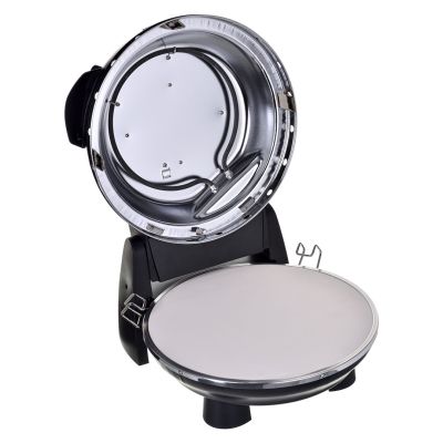 4. G3Ferrari G1003210 Plus evo black 2 stone pizza oven