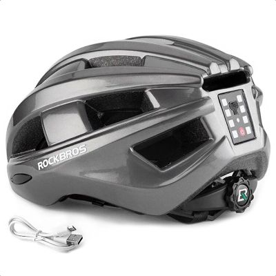2. Rockbros ZK-013TI Bike Helmet Universal Size 55-60cm - Gray
