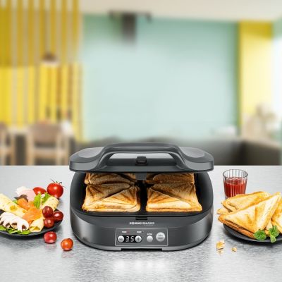 3. Rommelsbacher ST 1800 Toaster, 1800 W Black