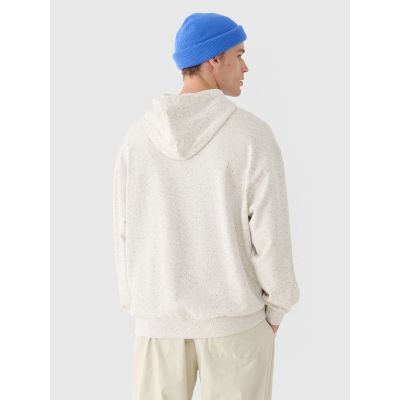 2. Men's sweatshirt with hood, open, 4F 4FWAW24TSWSM1310-11S