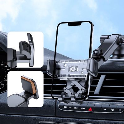 8. Joyroom Car Smartphone Holder for Dashboard Black (JR-ZS283)