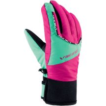 VIKING Fin Ski Kids pink ski gloves 4