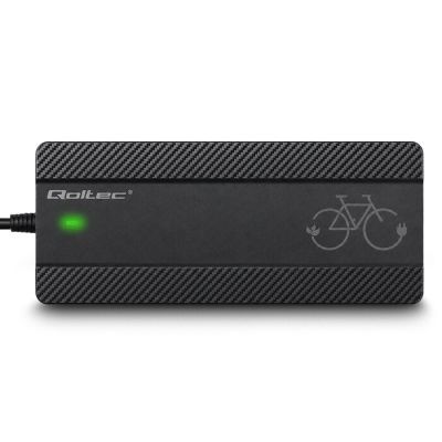 4. Qoltec Fast Charger for Electric Bike Scooter 36V | 42V | 4A | Bosch Plug + Power Cable