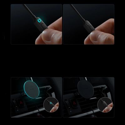 13. MagSafe 15W USB C 25W Baseus CW01 inductive car charger - black