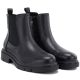 4. Women's leather ankle boots, black Sergio Leone BT-01-S