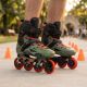 8. NA1601 SLAYD GREEN SLALOM ROLLER SKATES SIZE 43 NILS EXTREME