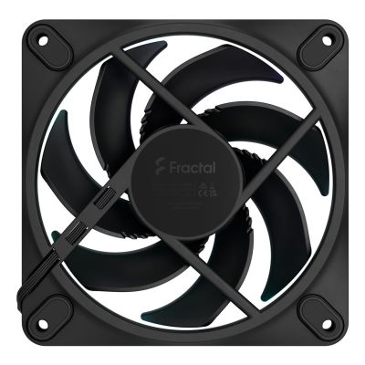6. Fractal Design Momentum 12 RGB Computer Case Fan 12 cm Black 3 pcs.
