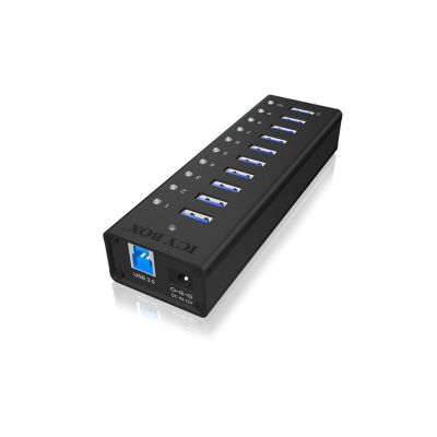 4. ICY BOX IB-AC6110 USB 3.2 Gen 1 (3.1 Gen 1) Type-B 5000 Mbit/s Black