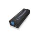 4. ICY BOX IB-AC6110 USB 3.2 Gen 1 (3.1 Gen 1) Type-B 5000 Mbit/s Black