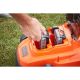 11. Black & Decker BCMW3318L2 Push Lawn Mower Battery Black, Orange