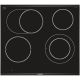 4. BOSCH PKN675DP1D ceramic hob (4 cooking zones; black)