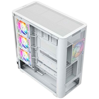 12. MODECOM VOLCANO AQ 100 ARGB MIDI CASE WHITE