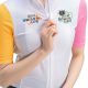 5. Rockbros 15210005003 S Women's Cycling Jersey with Print - White