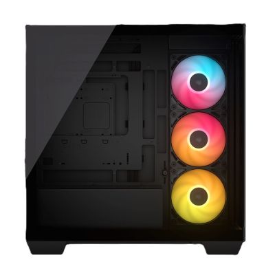 6. Corsair 2800X RS-R ARGB Panoramic Micro-ATX Case, Black
