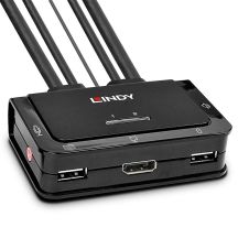 Lindy 42344 KVM Switch Rack Mounting Options Black