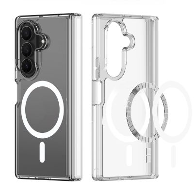 5. Dux Ducis Clin Mag Case for Samsung Galaxy Z Fold 8 / Z Fold 7 Compatible with MagSafe - Transparent