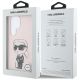 8. Karl Lagerfeld Silicone Graffiti Ikonik Printed Logo MagSafe Case for Samsung Galaxy S25 Ultra - Pink