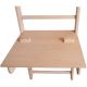 89. WOODEN PULL-UP LADDER WITH DESK BENCHK 112