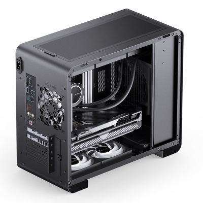 7. Jonsbo U4 Mini Mesh Micro-ATX Case - Black
