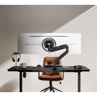 13. Manhattan 462594 Monitor Holder/Stand 144.8 cm (57") Desk Black