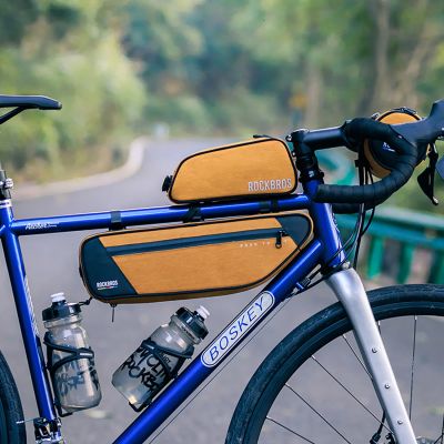 11. Rockbros TL003 ROAD TO SKY 2L Frame Bag Waterproof – Orange