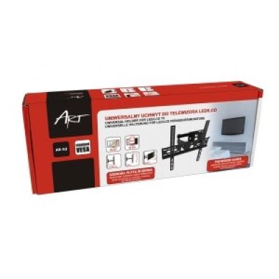 8. ART AR-53 TV wall mount (corner, swivel, wall, tiltable - 55"; max. 35kg)