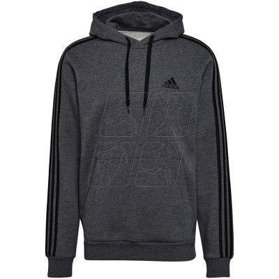 4. Adidas Essentials Fleece 3-Stripes Hoodie M GK9082