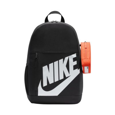 Nike Elemental Backpack Black + Orange Pencil Case HJ4186 010