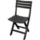 29. SET OF 4 FOLDABLE PLASTIC CATERING CHAIRS KOMODO ANTHRACITE