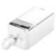 11. Power bank SAVIO BA-15 50000 mAh, white