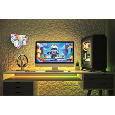 4. Activejet AJE-NEON GAME TIME LED neon sign