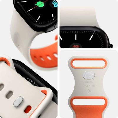 8. Spigen Nano Pop Strap for Apple Watch 40/41/42 mm - Beige