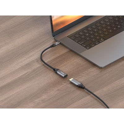 3. Equip 133492 Cable Adapter 0.15m USB Type-C HDMI Black, Gray