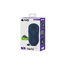 Fury Tanto T4 Gaming Mouse, 12000 DPI, RGB, Navy Blue, Wireless