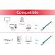 3. Equip 605649 Network Cable Green 20m Cat6a S/FTP (S-STP)