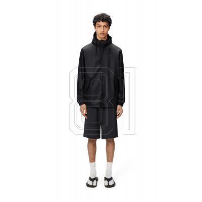6. Rains unisex Fishtail Jacket W3 18010 01 Raincoat