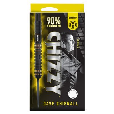 7. Harrows Chizzy Dave Chisnall 3 90% steeltip darts