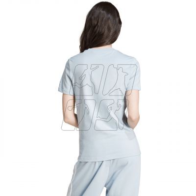 3. adidas Loungewear Essentials Slim Logo Tee W IY9188