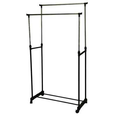 2. EXCELLENT HOUSEWARE DOUBLE CLOTHES HANGER 80x42x90-160CM