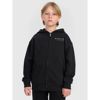 Boy's zip-up hoodie sweatshirt 4F 4FJRAW25TSWSM2346-20S