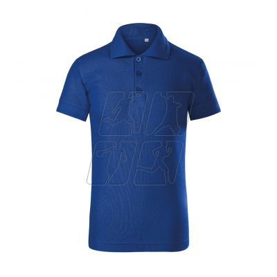 2. Malfini Pique Polo Free Jr polo shirt MLI-F2205 cornflower blue