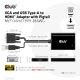 4. CLUB3D CAC-1720 Cable Adapter 0.6m HDMI Type A (Standard) VGA (D-Sub) + USB Black
