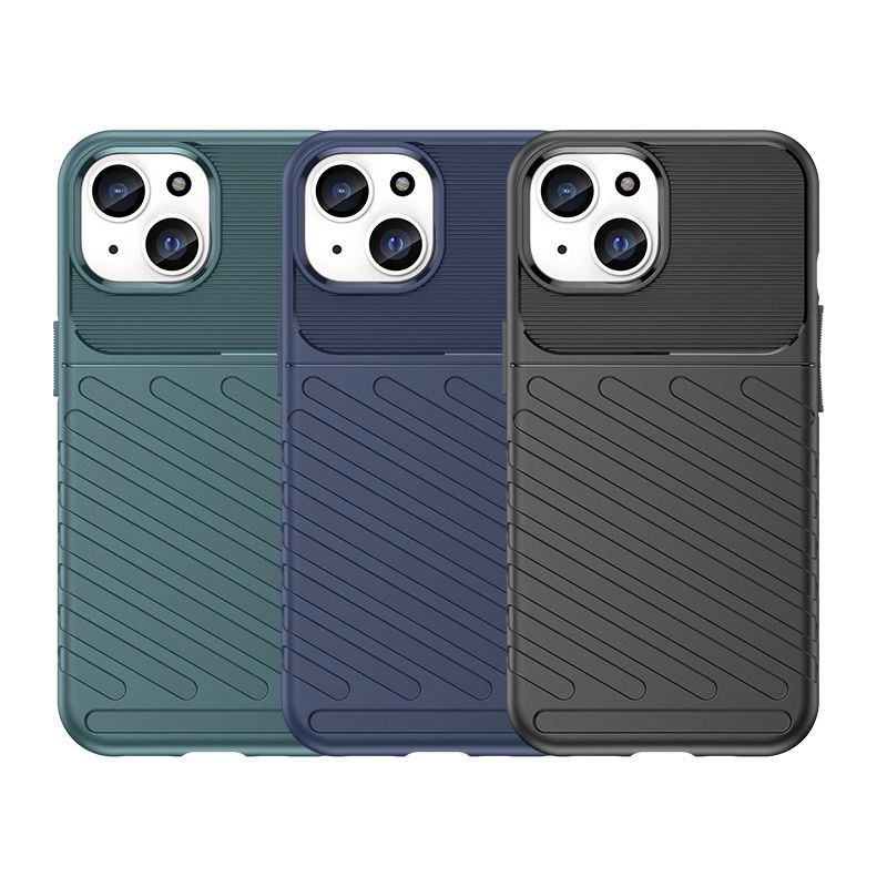 8. Armored iPhone 15 Thunder Case - blue