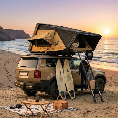 39. Offlander Fold 4 Sand Rooftop Tent OFF-FOLD4-SAND