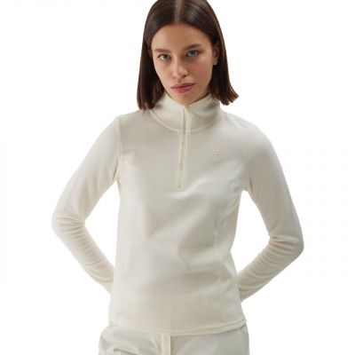 3. Fleece sweatshirt 4F W 4FWAW24UFLEF048 12S