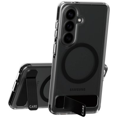 3. CARE by PanzerGlass Urban Explorer Transparent Case w. Black Qi for Samsung Galaxy S26 - transparent